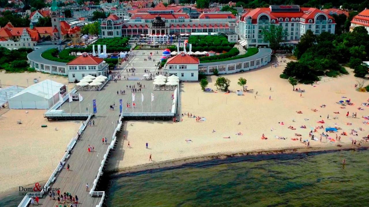 Dom & House - Apartments Okrzei Prime Sopot Ngoại thất bức ảnh