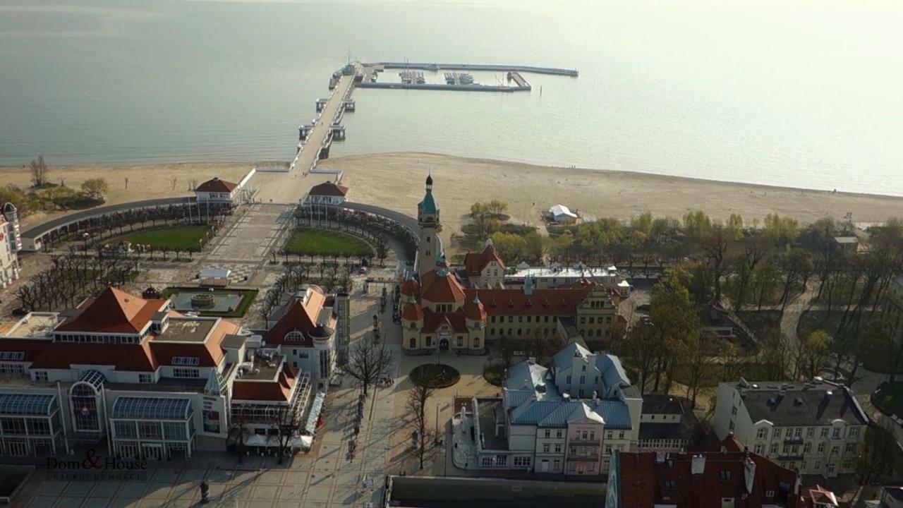 Dom & House - Apartments Okrzei Prime Sopot Ngoại thất bức ảnh